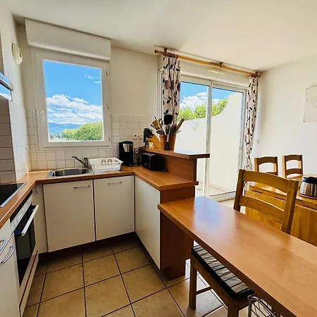 Cyprien - T3 Pour 6 Pers. - Piscine Collective, Terrasse, Parking - Fr-1-309-357 Apartmán Saint-Cyprien (Pyrenees-Orientales)