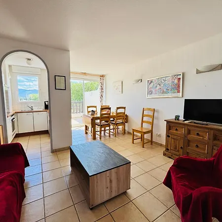 Cyprien - T3 Pour 6 Pers. - Piscine Collective, Terrasse, Parking - Fr-1-309-357 * Saint-Cyprien (Pyrenees-Orientales)